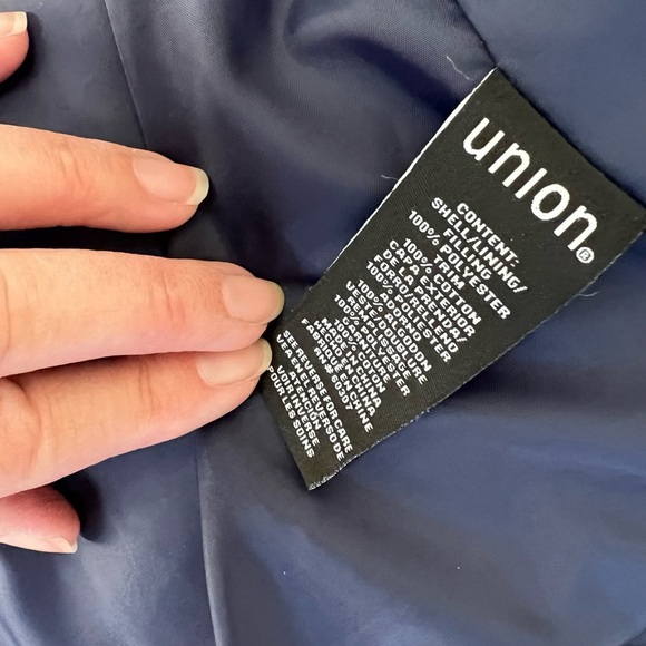 Union Nordstrom Nylon Corduroy Sleeveless Vest M - Picture 4 of 9